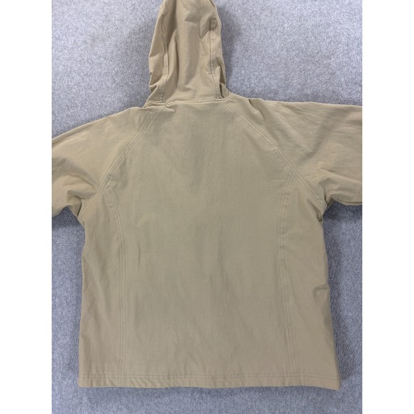 Kavu Half Zip Pullover Hooded Jacket (Women's Large) Tan - Picture 11 of 11